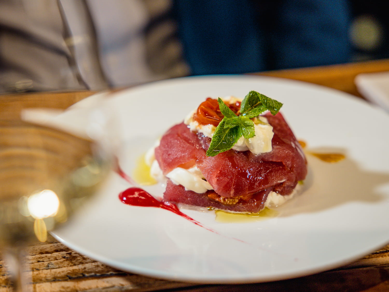 Caprese di tonno